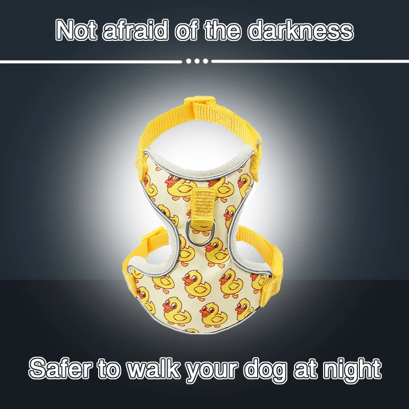 Little Yellow Duck Pattern Pet Carrier with Dog Leash Reflective Pet Chest Strap Adjustable Breathable Puppy Cat Accessories
Little Yellow Duck Pattern Pet Carrier with Dog Leash Reflective Pet Chest Strap Adjustable Breathable Puppy Cat Accessories