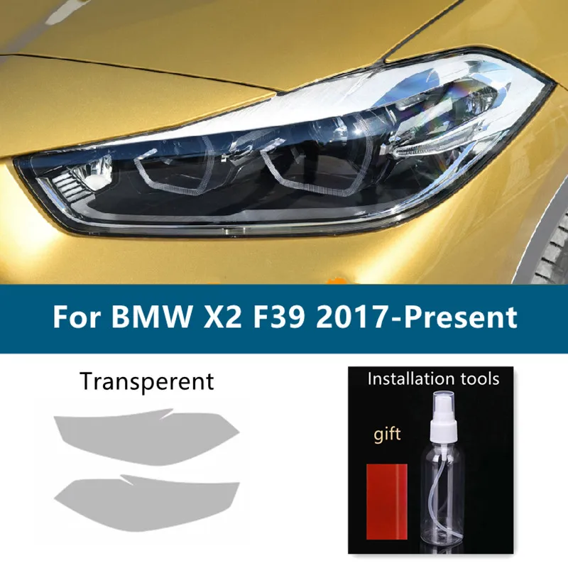 Тинт для автомобильной фары для BMW X2 F39 2017-в наличии дымчато-Черная защитная пленка виниловая защита прозрачная наклейка из ТПУ аксессуары
Тинт для автомобильной фары для BMW X2 F39 2017-в наличии дымчато-Черная защитная пленка виниловая защита прозрачная наклейка из ТПУ аксессуары