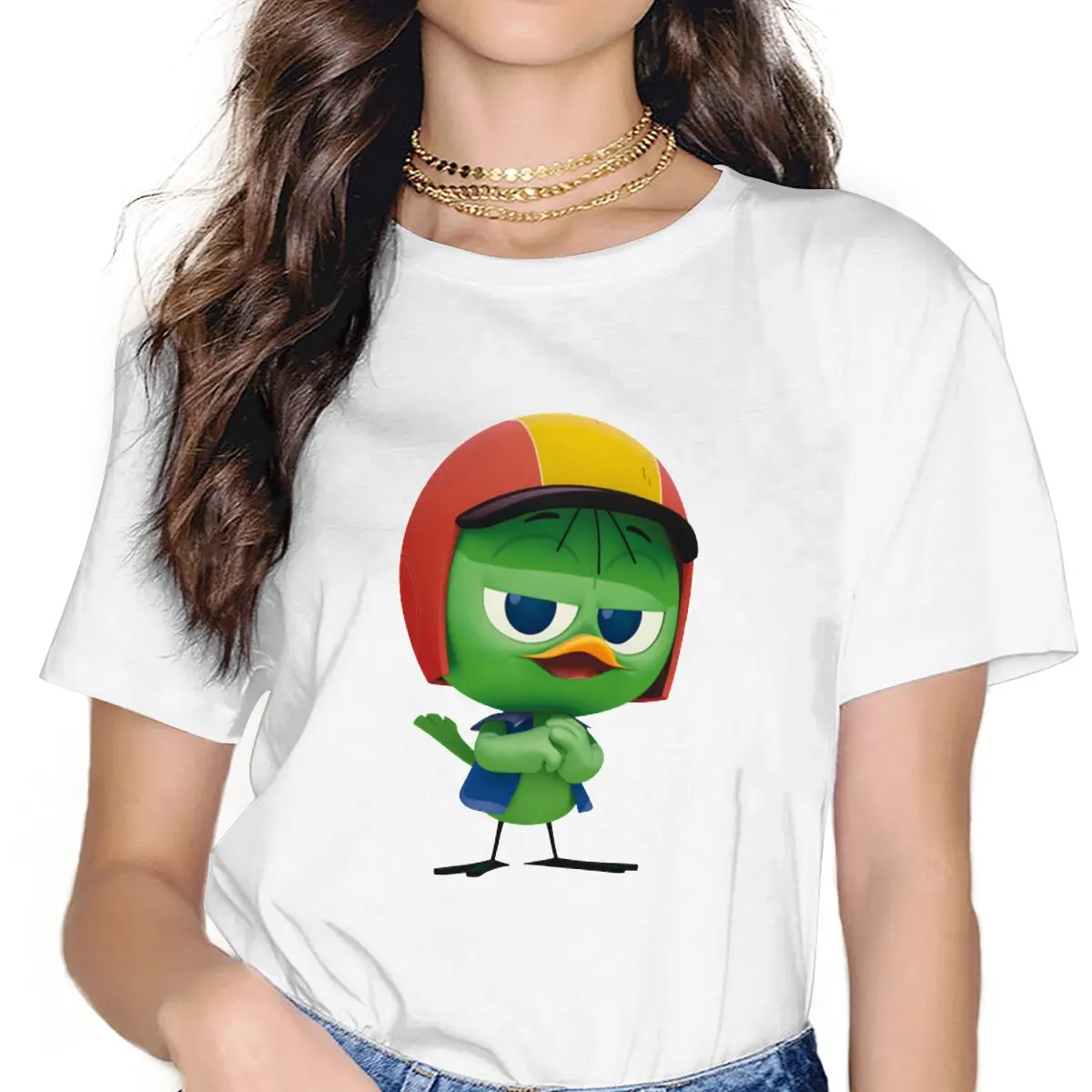 Calimero Anime Priscilla Tshirt Girl Tops Punk Summer Short Sleeve Femmes Harajuku T Shirt
Calimero Anime Priscilla Tshirt Girl Tops Punk Summer Short Sleeve Femmes Harajuku T Shirt