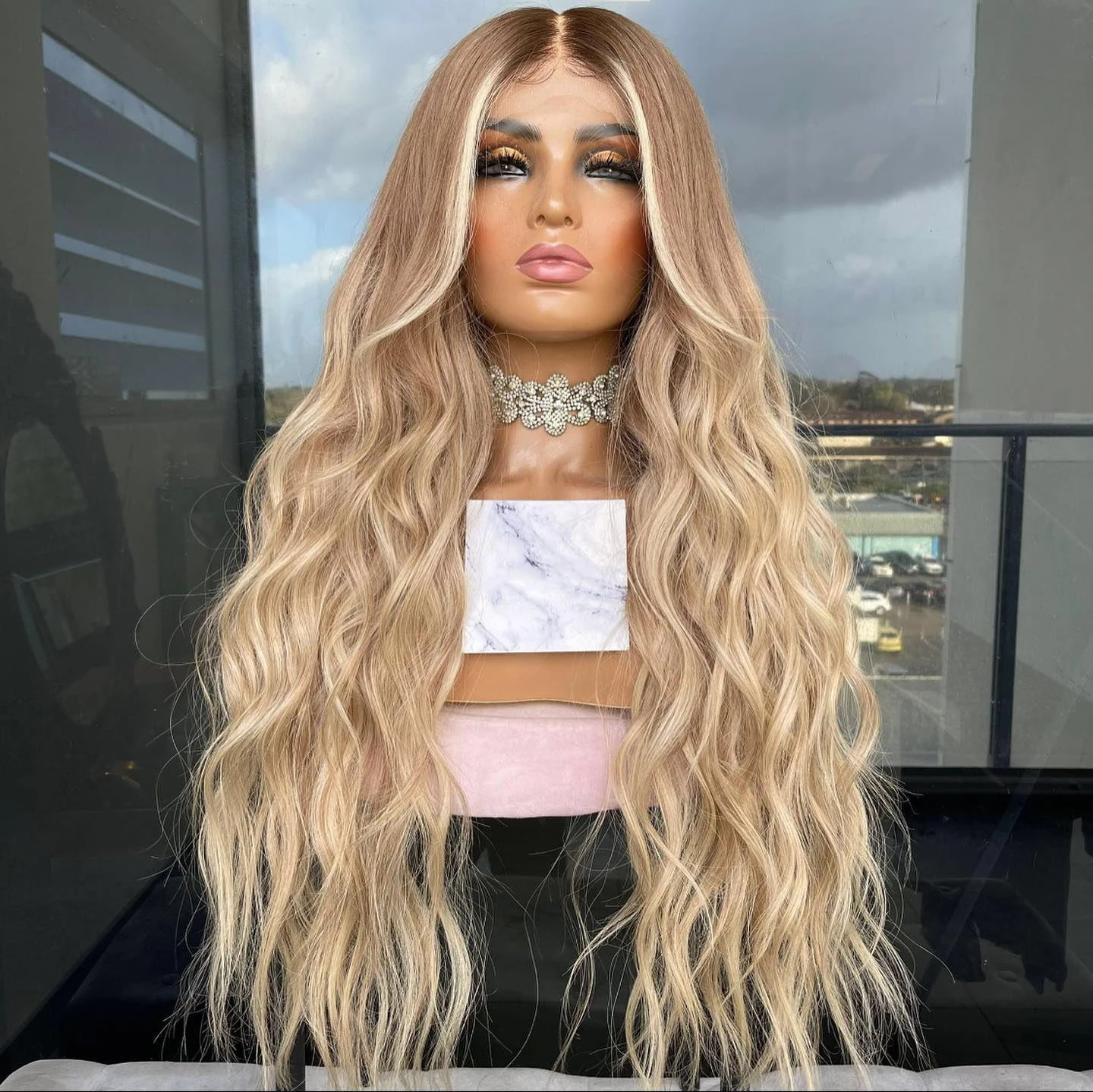 HD Lace Wig 13x6 Human Hair For Women Blonde Highlighted Lace Front Human Hair Wigs 32" Loose Wave Transparent Lace Front Wig
HD Lace Wig 13x6 Human Hair For Women Blonde Highlighted Lace Front Human Hair Wigs 32" Loose Wave Transparent Lace Front Wig