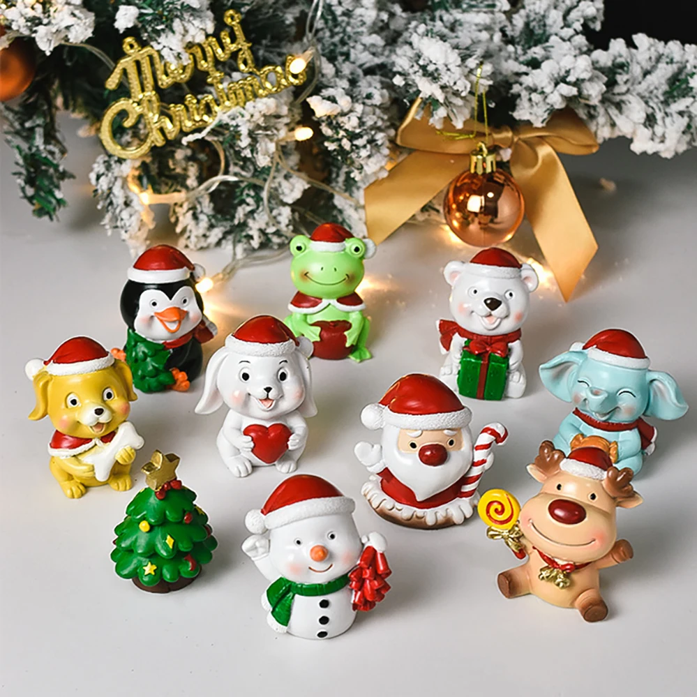 Nordic Home Decor Santa Claus Creative Animals Resin Desktop Ornaments Kawaii Kids Room Christmas Decorations Accessories Gifts
Nordic Home Decor Santa Claus Creative Animals Resin Desktop Ornaments Kawaii Kids Room Christmas Decorations Accessories Gifts