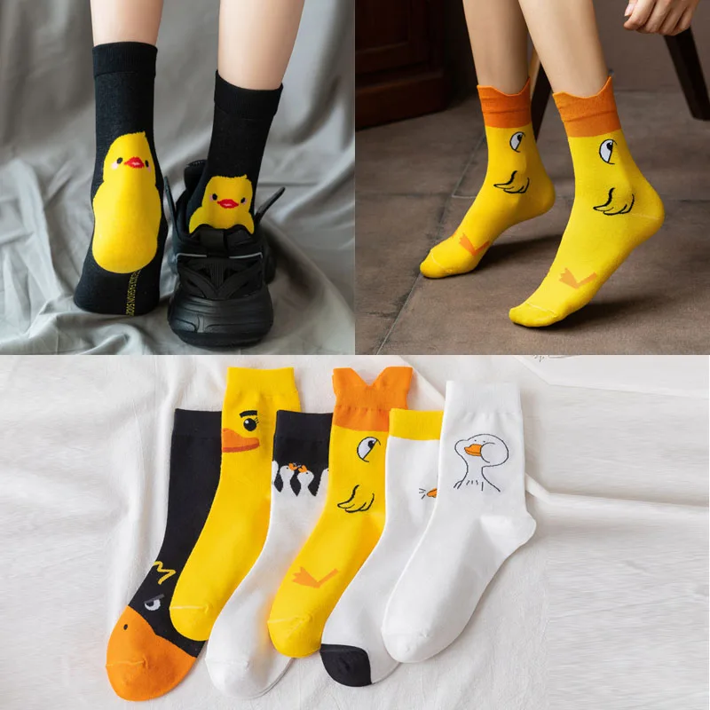 Cartoon Socks Women Cotton Animal Print Duck Cute Socks Calcetines Harajuku Kawaii Socks Funny Crew Socks Printed Socks Girls
Cartoon Socks Women Cotton Animal Print Duck Cute Socks Calcetines Harajuku Kawaii Socks Funny Crew Socks Printed Socks Girls