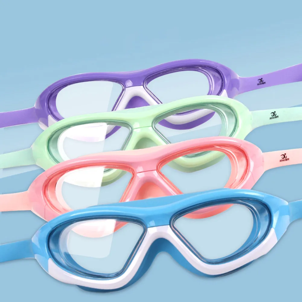 Child Swim Glasses HD Clear Vision Anti-Fog UV Protection Swimming Glasses Large Frame Multi-color Waterproof HD Transparent
Child Swim Glasses HD Clear Vision Anti-Fog UV Protection Swimming Glasses Large Frame Multi-color Waterproof HD Transparent