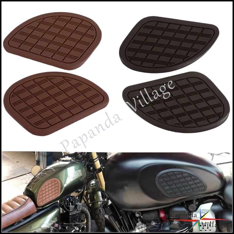 Universal Motorcycle Black/Brown Rubber Fuel Gas Tank Knee Pad Protector Stickers Side Panel for Harley Honda Yamaha Cafe Racer
Universal Motorcycle Black/Brown Rubber Fuel Gas Tank Knee Pad Protector Stickers Side Panel for Harley Honda Yamaha Cafe Racer