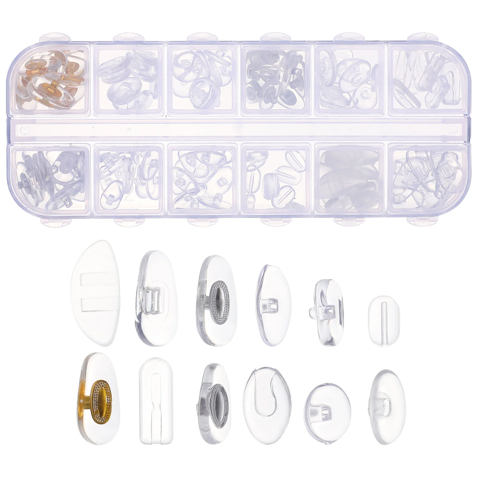 Glasses Screw Accessories Eyeglasses Repair Parts Nose Support Pads Cushions Convenient Screws Assorted Repairing Replacements
Glasses Screw Accessories Eyeglasses Repair Parts Nose Support Pads Cushions Convenient Screws Assorted Repairing Replacements