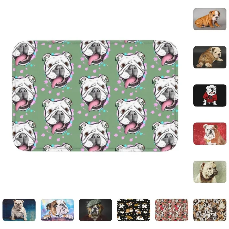 English Bulldog Doormat Anti-Slip Entrance Bathroom Kitchen Floor Door Mat British Dog Garden Rug Toilet Living Room Carpet
English Bulldog Doormat Anti-Slip Entrance Bathroom Kitchen Floor Door Mat British Dog Garden Rug Toilet Living Room Carpet