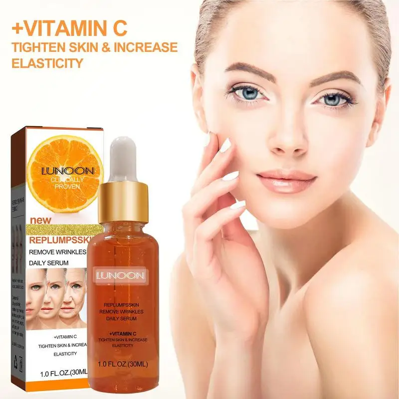 

Vitamin C Dark Spot Corrector Facial Essence 30ml Skin Bright Moisturize Whiten Hydrate Vitamin C Liquid Serum Remove Fine Line