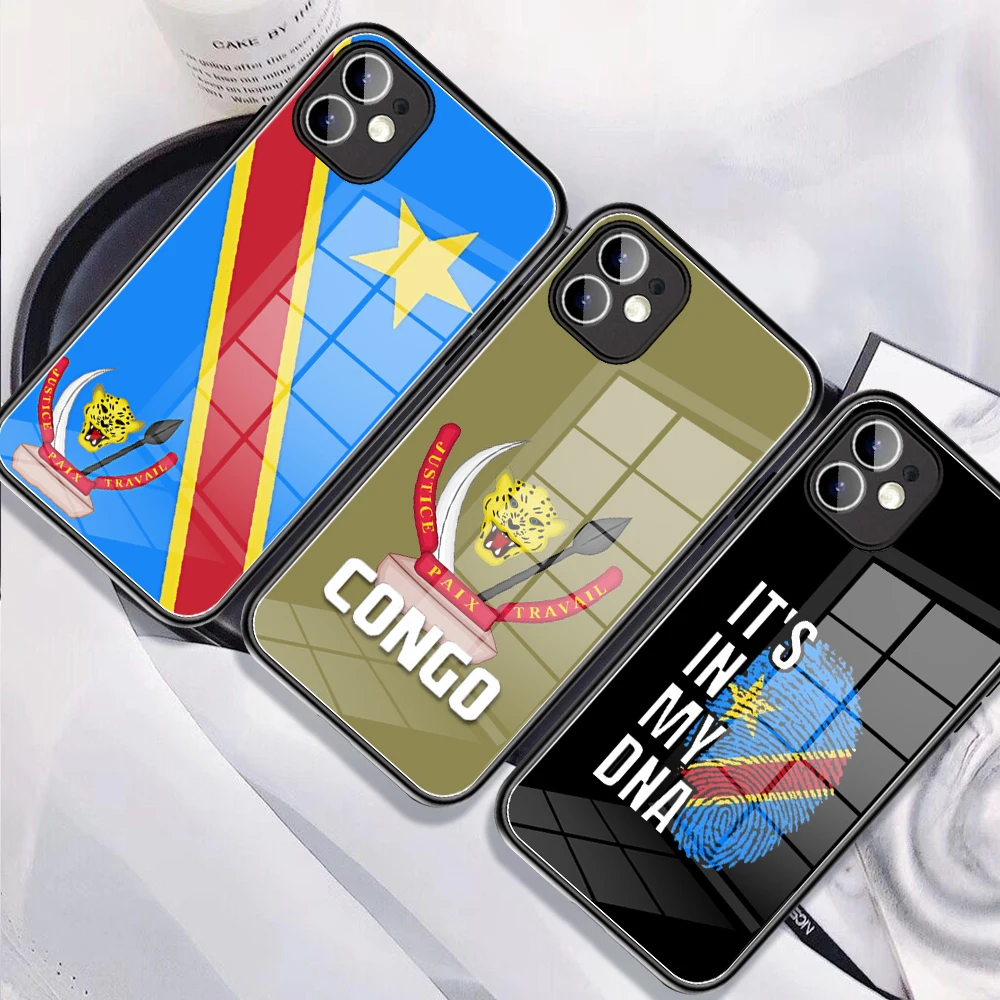 For IPhone 14 Congo Flag Democratic Republic Flag Phone Case Glass for IPhone 13 11 12 14Pro XR XS MAX 14Plus 13Pro Phone Covers
For IPhone 14 Congo Flag Democratic Republic Flag Phone Case Glass for IPhone 13 11 12 14Pro XR XS MAX 14Plus 13Pro Phone Covers