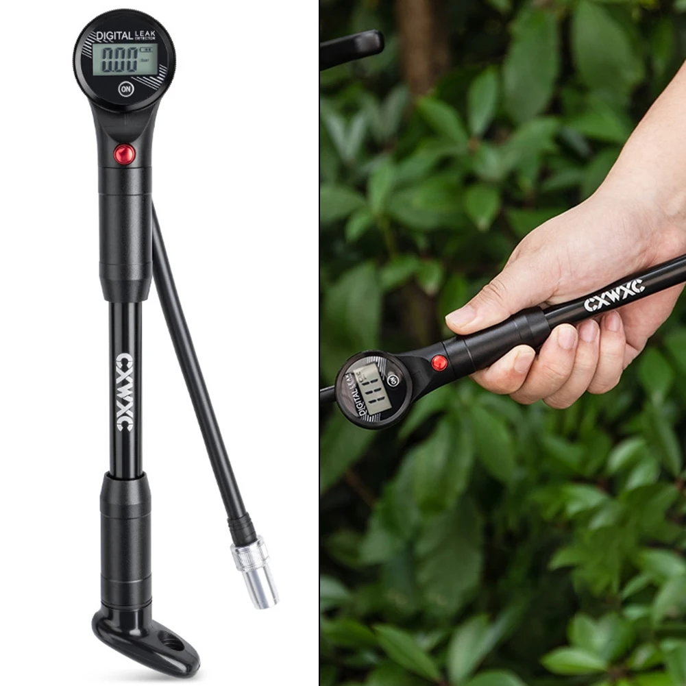 Bike Fork Rear Shock Pump 320Psi Schrader-Valve Tire Tube Pump Digital Display Air Pump Tire Inflator MTB Road Cycling Pump
Bike Fork Rear Shock Pump 320Psi Schrader-Valve Tire Tube Pump Digital Display Air Pump Tire Inflator MTB Road Cycling Pump