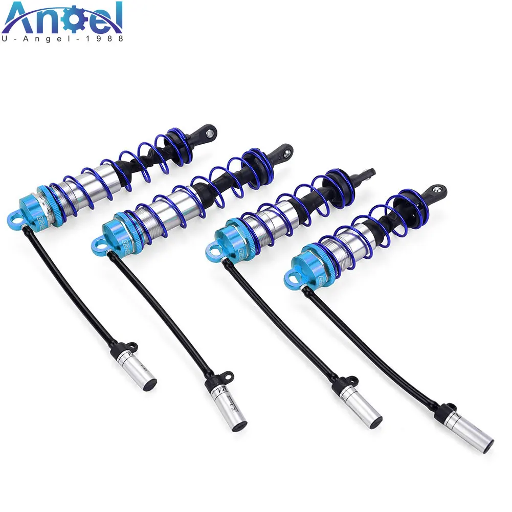 Shock Absorber Oil Adjustable 120mm Front & 143mm Rear Aluminum Damper Suspension for 1/8 RC Car JLB HSP EM Racing DHK HPI Axial
Shock Absorber Oil Adjustable 120mm Front & 143mm Rear Aluminum Damper Suspension for 1/8 RC Car JLB HSP EM Racing DHK HPI Axial