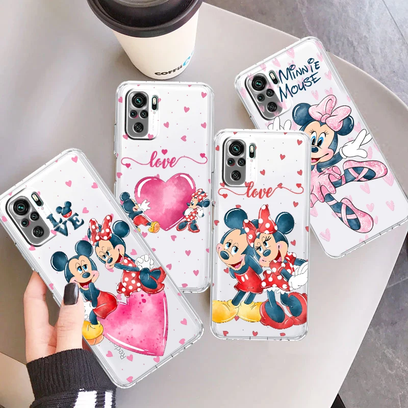 Minnie Mickey Cartoon For Xiaomi Redmi Note 12 11 11T 10 9 8 7 6 5 4 Pro 5G 4G Silicone TPU Transparent Soft Phone Case Fundas
Minnie Mickey Cartoon For Xiaomi Redmi Note 12 11 11T 10 9 8 7 6 5 4 Pro 5G 4G Silicone TPU Transparent Soft Phone Case Fundas