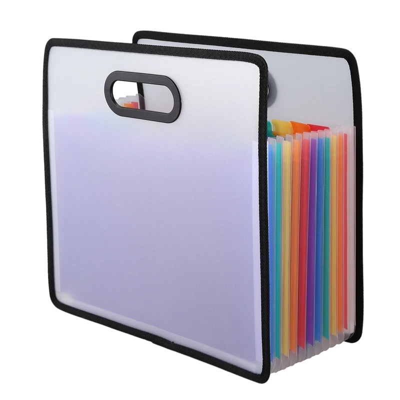 Accordion Expanding File Folder A4 Paper Filing Cabinet 12 Pockets Rainbow Coloured Portable Receipt Organizer With File Guide
Accordion Expanding File Folder A4 Paper Filing Cabinet 12 Pockets Rainbow Coloured Portable Receipt Organizer With File Guide