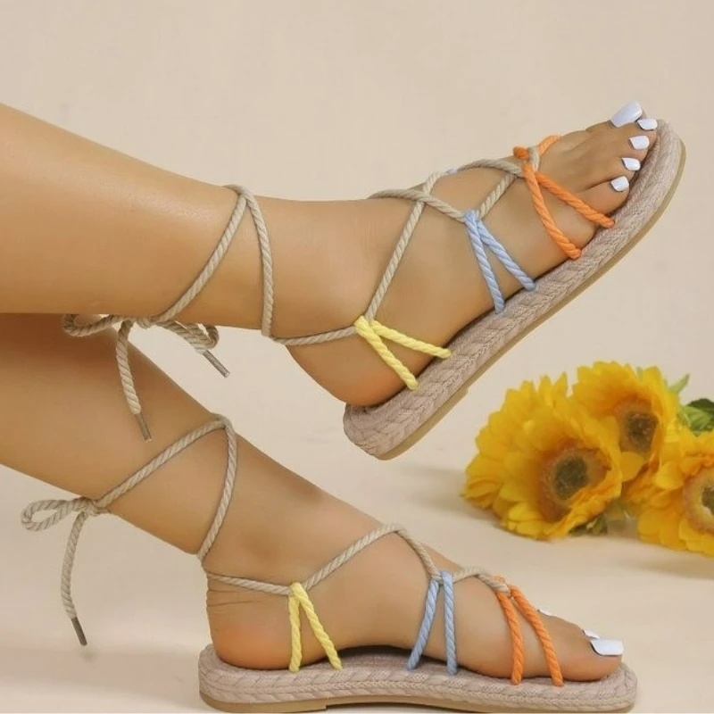 Сандалии женские в стиле ретро, босоножки T-образной формы с узким ремешком, квадратным носком, плоская подошва, на шнуровке, дизайнерская Кл...
Сандалии женские в стиле ретро, босоножки T-образной формы с узким ремешком, квадратным носком, плоская подошва, на шнуровке, дизайнерская Кл...