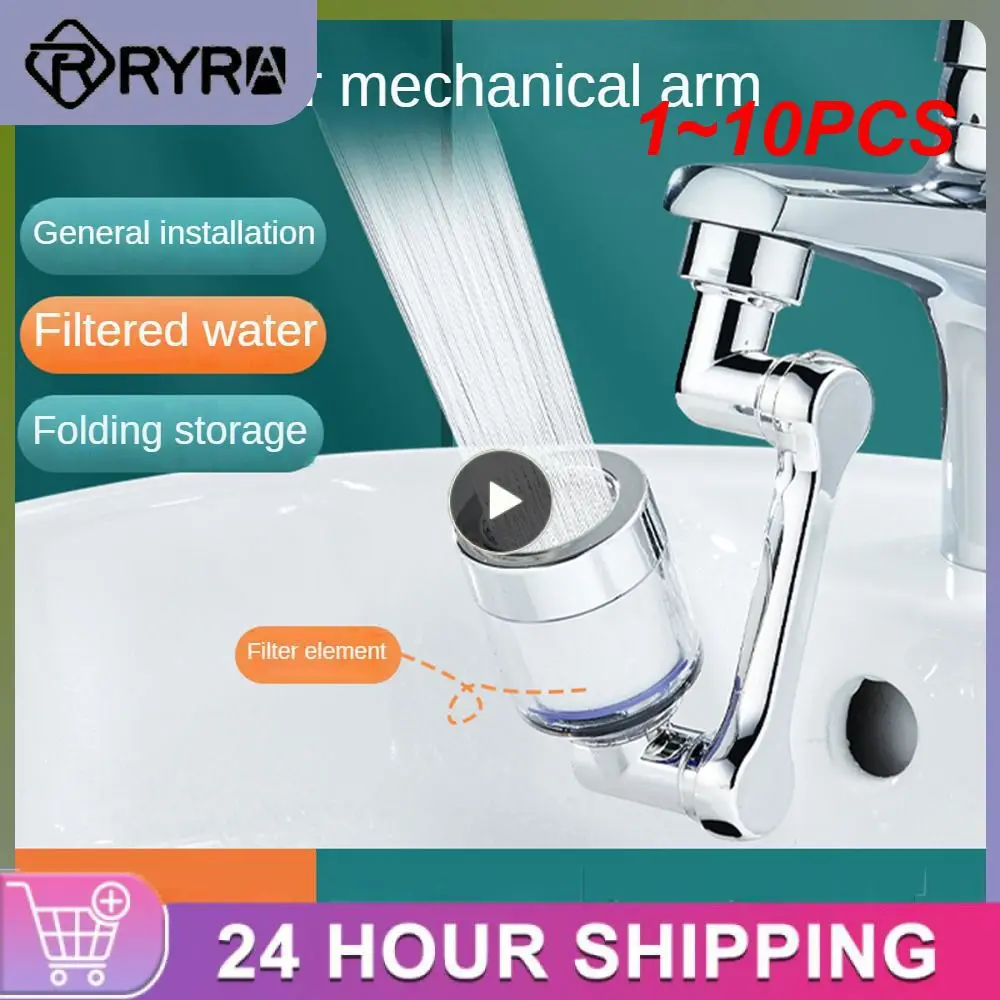 1~10PCS Robot Arm Splash Head Supercharged Universal Faucet Mechanical Arm Splash-proof Foldable Storage Faucet Accessories
1~10PCS Robot Arm Splash Head Supercharged Universal Faucet Mechanical Arm Splash-proof Foldable Storage Faucet Accessories