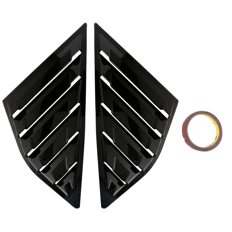Car Quarter Side Window Cover Louver Scoop Vent for Ford Focus ST MK3 Hatchback 2012-2018 Bright Black
Car Quarter Side Window Cover Louver Scoop Vent for Ford Focus ST MK3 Hatchback 2012-2018 Bright Black