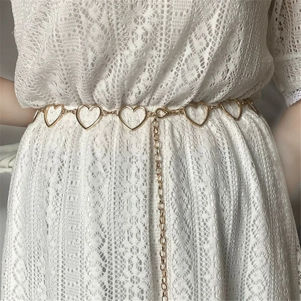 Hollow Love Heart Waist Chain Classic Girdle For Women Hip Hop Style Fashion Fine Waist Belts Trendy Pants Skirt Waistband
Hollow Love Heart Waist Chain Classic Girdle For Women Hip Hop Style Fashion Fine Waist Belts Trendy Pants Skirt Waistband
