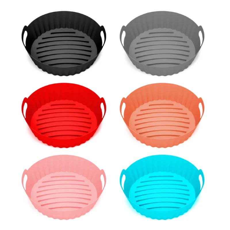 Multifunctional Round Air Fryer Silicone Tray Easy To Clean Lined Fryer Baking Tray Home Kitchen Accessories
Multifunctional Round Air Fryer Silicone Tray Easy To Clean Lined Fryer Baking Tray Home Kitchen Accessories
