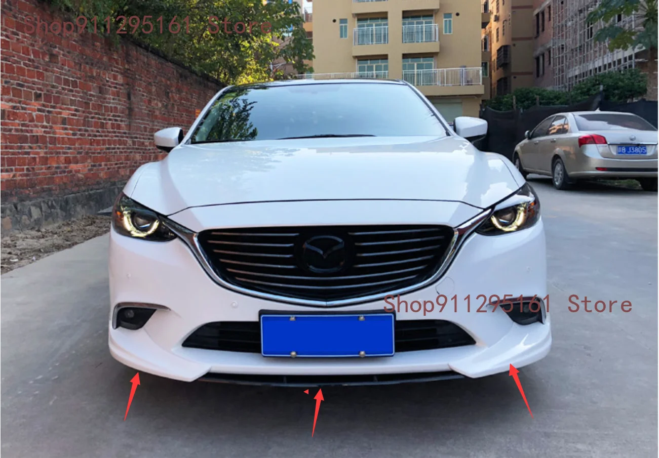 Новый комплект для Mazda 6 M6 Atenza 2017-2018, передние клыки, губа и спойлер, передний бампер, спойлер, замена, аксессуары для стайлинга автомобиля
Новый комплект для Mazda 6 M6 Atenza 2017-2018, передние клыки, губа и спойлер, передний бампер, спойлер, замена, аксессуары для стайлинга автомобиля