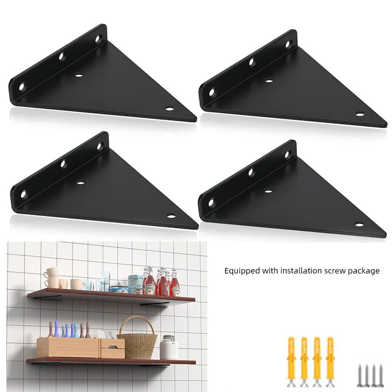 Black Metal Triangle Bathroom Shelf Support Iron Wall Mounted Brackets Load-bearing Rack Shelves Bracket Supporter
Black Metal Triangle Bathroom Shelf Support Iron Wall Mounted Brackets Load-bearing Rack Shelves Bracket Supporter