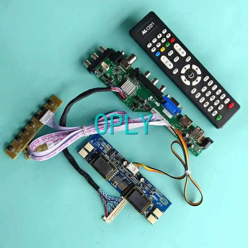 For MT190EN02 QD19EL01 LCD Digital DVB Controller Board USB HDMI-Compatible VGA AV RF LVDS 30 Pin DIY Kit 4-CCFL 1280*1024 19"
For MT190EN02 QD19EL01 LCD Digital DVB Controller Board USB HDMI-Compatible VGA AV RF LVDS 30 Pin DIY Kit 4-CCFL 1280*1024 19"