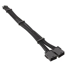 그래픽 카드용 RTX30 시리즈 전원 코드 30cm 11.8인치용 12핀-듀얼 8핀 PCIe GPU 전원 연장 케이블