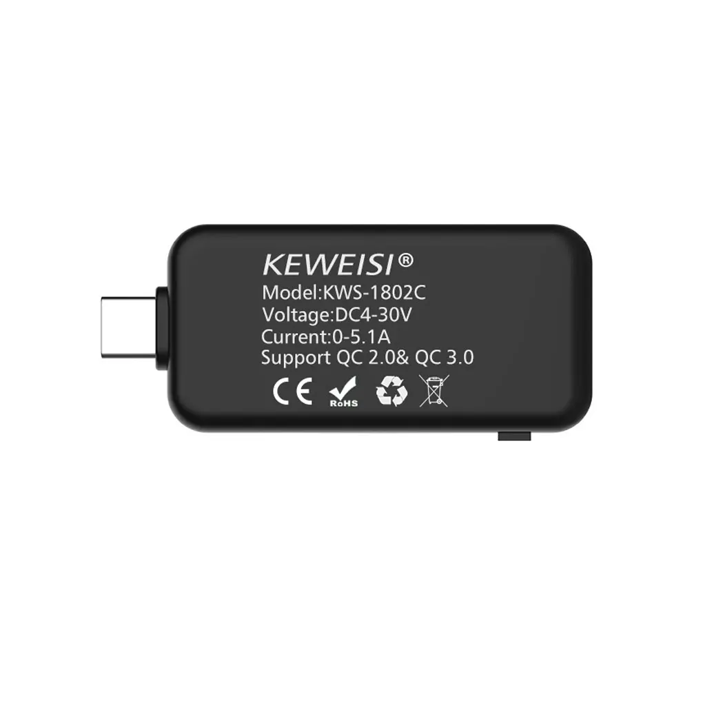 USB Charger Tester Type-C Multifunctional DC Digital Display Voltmeter Amperage Meter Fits Phone and Computer USB Tester
USB Charger Tester Type-C Multifunctional DC Digital Display Voltmeter Amperage Meter Fits Phone and Computer USB Tester