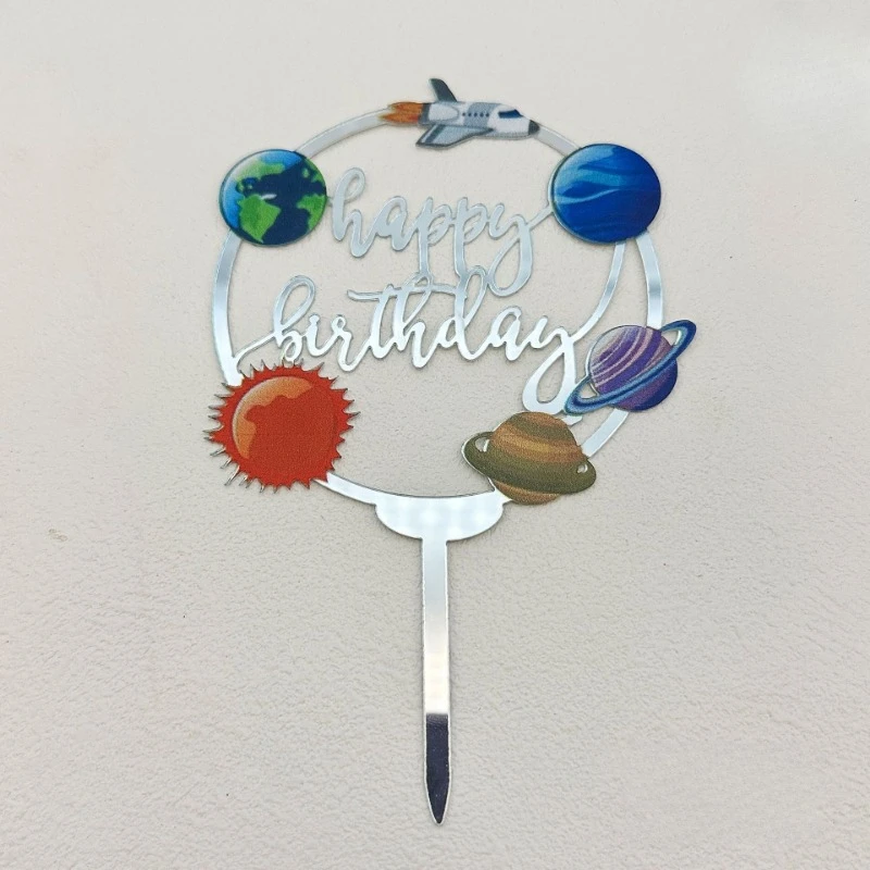 MOONBIFFY Акриловый топпер для торта "Солнечная система" 
MOONBIFFY Акриловый топпер для торта "Солнечная система"