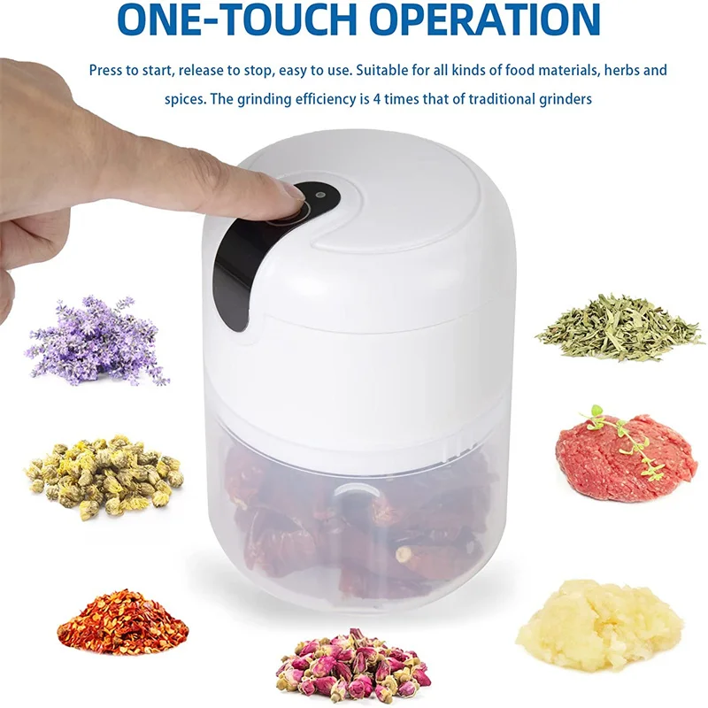 250ml Mini USB Wireless Electric Garlic Masher Press Mincer Vegetable Chili Meat Grinder Food Chopper Kitchen Tools
250ml Mini USB Wireless Electric Garlic Masher Press Mincer Vegetable Chili Meat Grinder Food Chopper Kitchen Tools