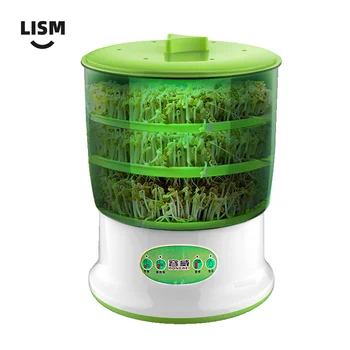 Automatic bean sprout machine large - capacity bean - ya vegetable bucket mung bean sprout pot homemade small seedling basin