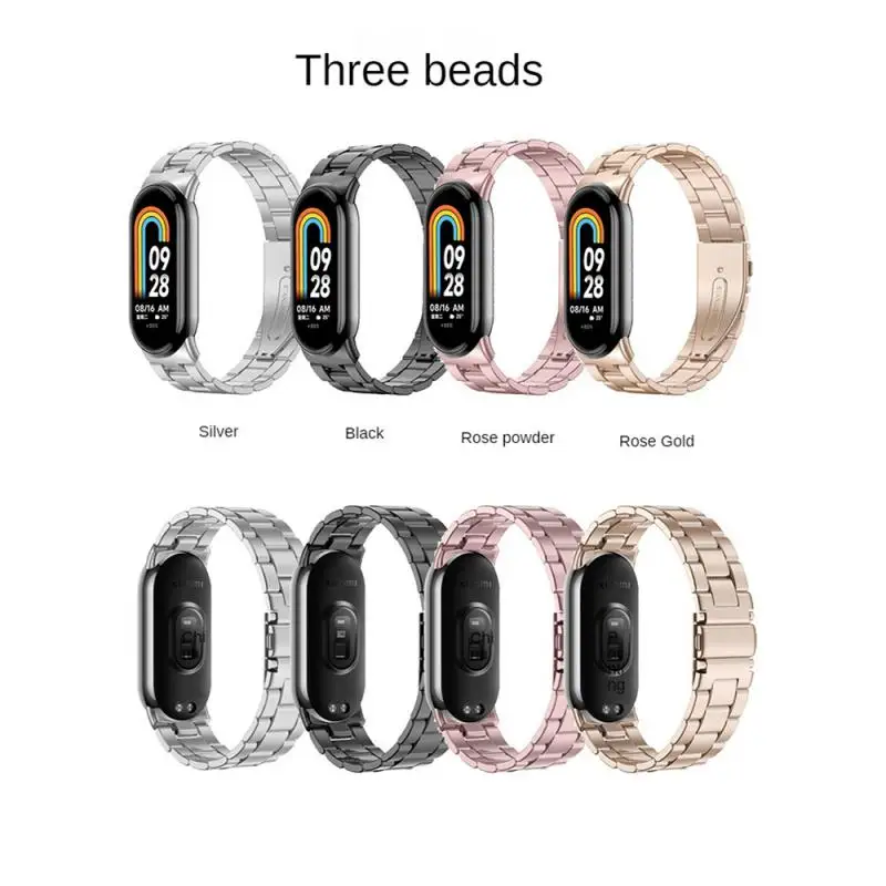 For Xiaomi Mi Band 8 Strap Stainless Steel Metal Buckle Wristband Milanese Replacement Bracelet On Xiami Watch Band8 Accessory
For Xiaomi Mi Band 8 Strap Stainless Steel Metal Buckle Wristband Milanese Replacement Bracelet On Xiami Watch Band8 Accessory