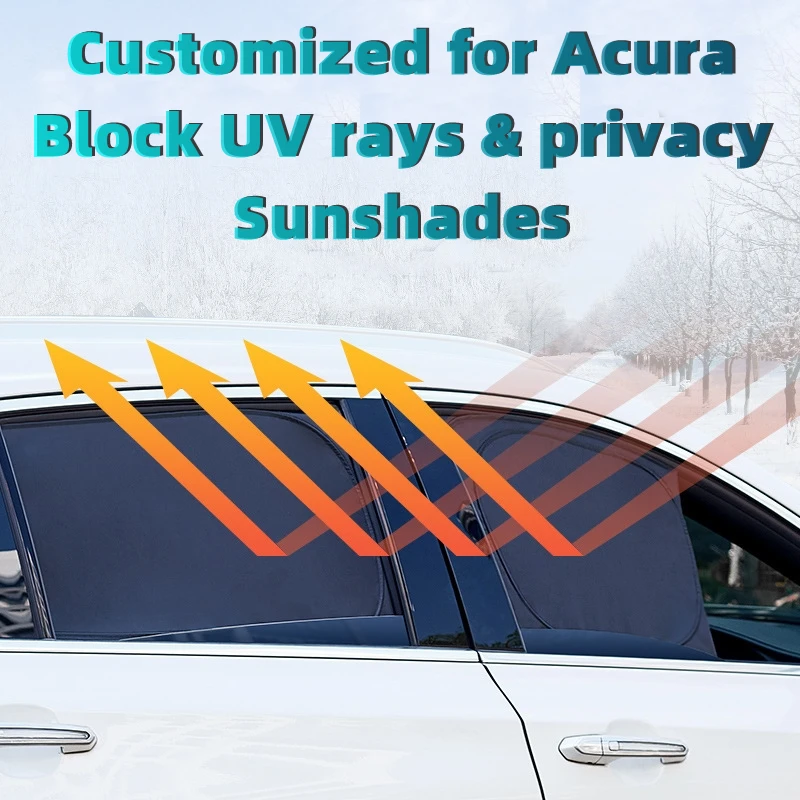 Accseeory Window Curtain Car Sun Shade Magnetic Sunshades Mesh Cover Protector For Acura MDX RDX ILX CDX TLX
Accseeory Window Curtain Car Sun Shade Magnetic Sunshades Mesh Cover Protector For Acura MDX RDX ILX CDX TLX