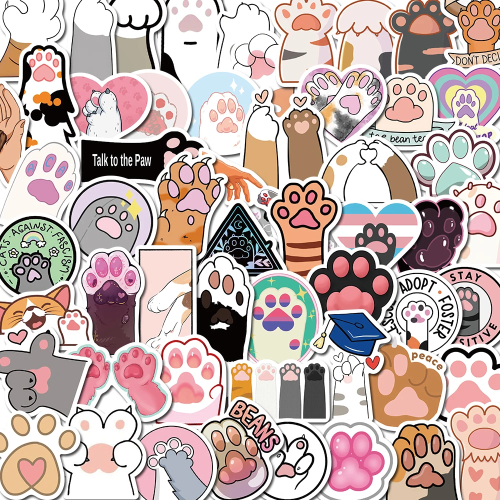 10/61PCS Cat's Paw Kawaii Cartoon Stickers Vintage For DIY Kids Notebook Luggage Motorcycle Laptop Refrigerator Decal Toys
10/61PCS Cat's Paw Kawaii Cartoon Stickers Vintage For DIY Kids Notebook Luggage Motorcycle Laptop Refrigerator Decal Toys