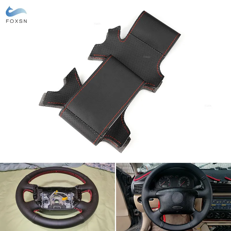 For VW Golf 4 MK4 Passat B5 1998 - 2005 DIY Hand-sew Steering Wheel Cover Perforated Microfiber Leather Car Accessories Trim
For VW Golf 4 MK4 Passat B5 1998 - 2005 DIY Hand-sew Steering Wheel Cover Perforated Microfiber Leather Car Accessories Trim
