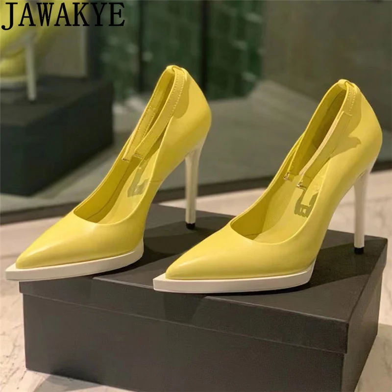 Black White Pointy toe Thin High Heel Shoes Women Fashion Week Formal Pumps Ladies Genuine Leather Ankle Buckle Stiletto Shoes
Black White Pointy toe Thin High Heel Shoes Women Fashion Week Formal Pumps Ladies Genuine Leather Ankle Buckle Stiletto Shoes
