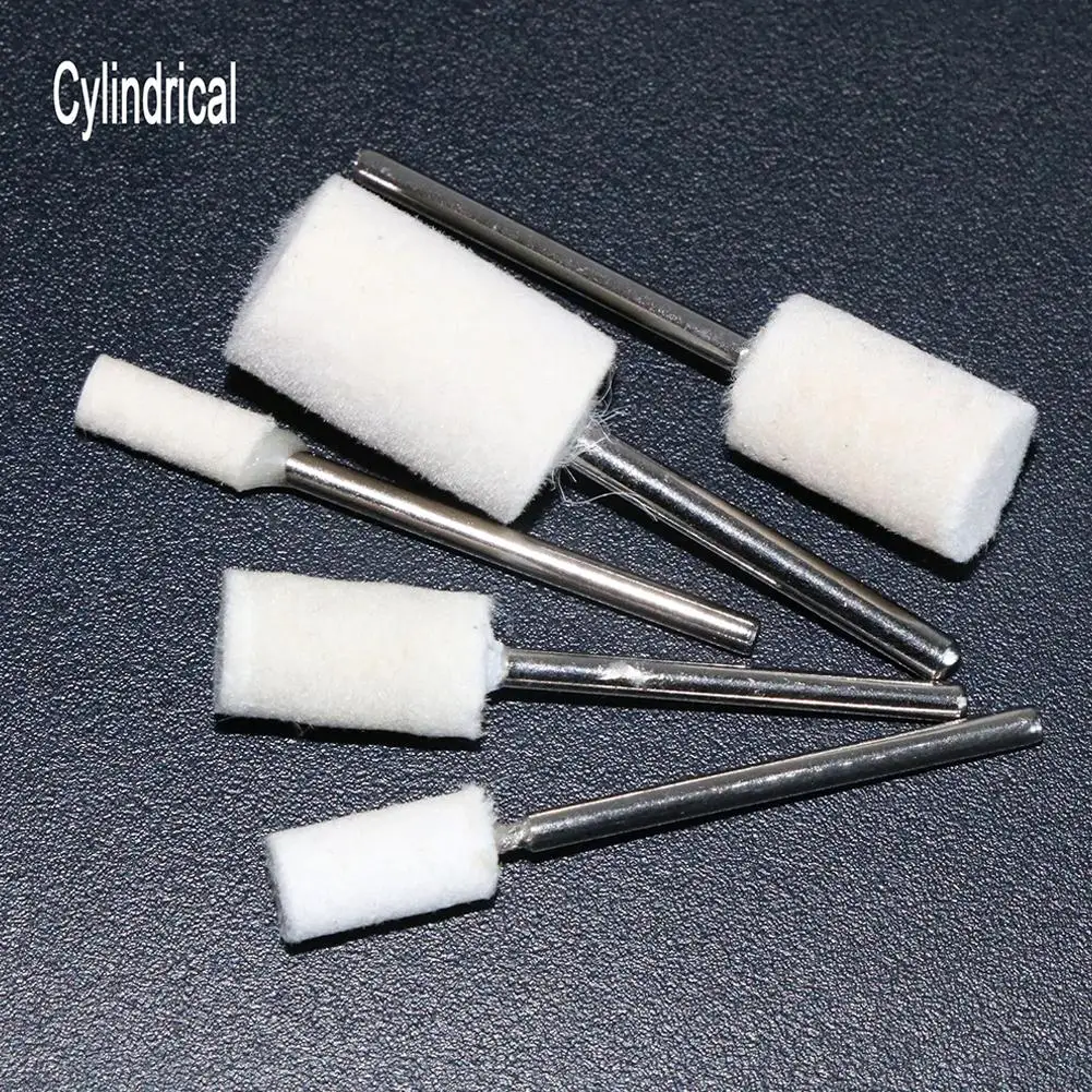 10Pc Wool Felt Mounted Polishing Buffing Wheel OD 3-20mm Grinding Head 3mm Shank For Pneumatic Electric Rotary Grinding Machine
10Pc Wool Felt Mounted Polishing Buffing Wheel OD 3-20mm Grinding Head 3mm Shank For Pneumatic Electric Rotary Grinding Machine