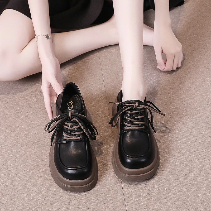 Shoes Woman Flats Oxfords Round Toe Loafers With Fur British Style Clogs Platform Casual Female Sneakers Autumn Dress Leather Ne
Shoes Woman Flats Oxfords Round Toe Loafers With Fur British Style Clogs Platform Casual Female Sneakers Autumn Dress Leather Ne