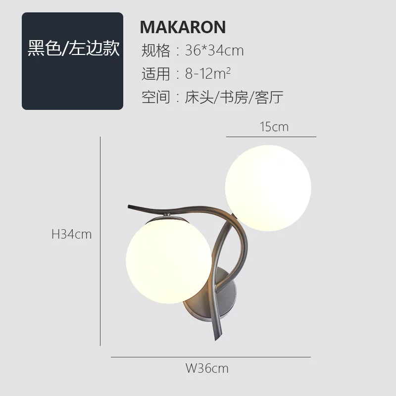 Скандинавский креативный индивидуальный школьный декор, лампа для спальни, простой стеклянный настенный светильник в форме шара, постмоде...
Скандинавский креативный индивидуальный школьный декор, лампа для спальни, простой стеклянный настенный светильник в форме шара, постмоде...