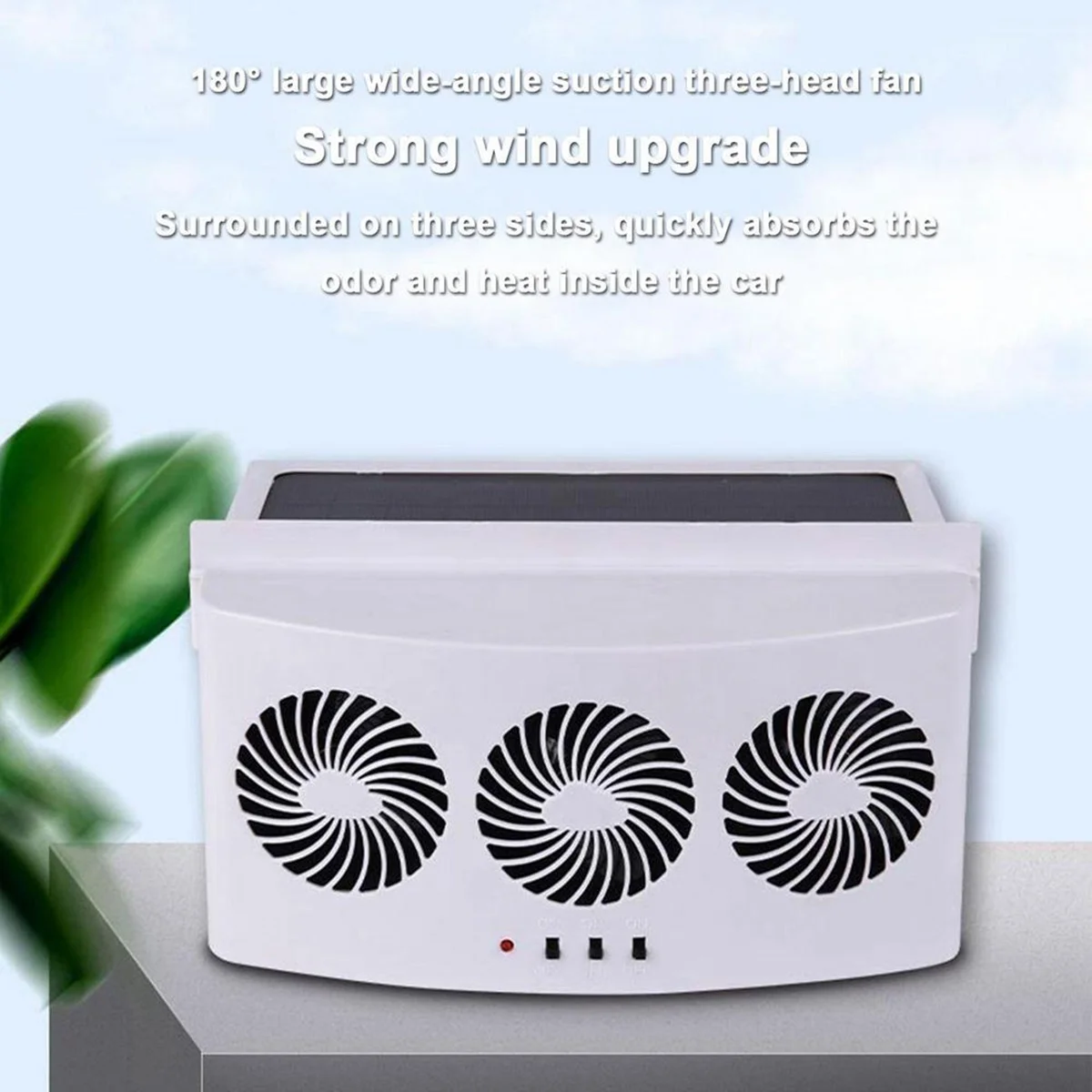 Solar Powered Car Fan Car Auto Cool Cooling System Radiator Fan Cooling Fan Energy Saving Car Cooler Fan-White
Solar Powered Car Fan Car Auto Cool Cooling System Radiator Fan Cooling Fan Energy Saving Car Cooler Fan-White
