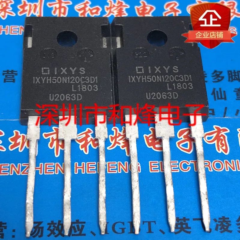 Free shipping IXYH50N120C3D1 TO-247 1200V 50A 10PCS
Free shipping IXYH50N120C3D1 TO-247 1200V 50A 10PCS