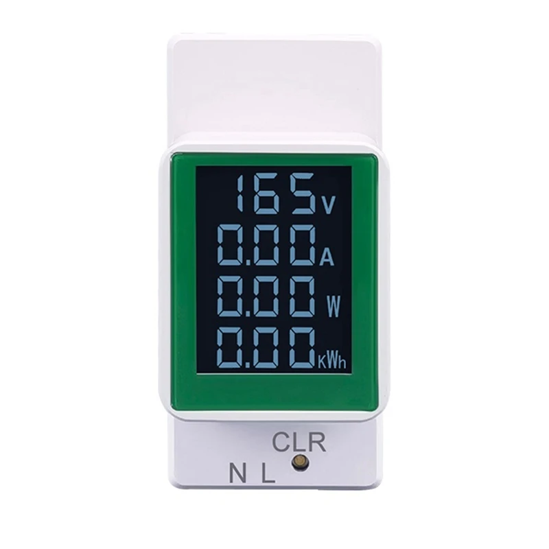 4IN1 DIN Rail AC Monitor 110V 220V 100A Voltage Current KWH Electric Energy Meter VOLT AMP Voltmeter Ammeter Wattmeter
4IN1 DIN Rail AC Monitor 110V 220V 100A Voltage Current KWH Electric Energy Meter VOLT AMP Voltmeter Ammeter Wattmeter