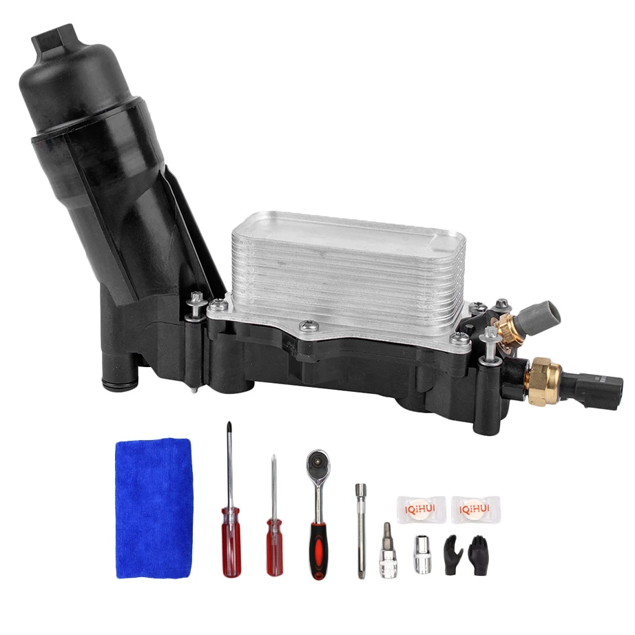 New Oil Filter Housing Adapter with Tool Kit Fit for 2014-2017 JEEP DODGE CHRYSLER RAM 3.6
New Oil Filter Housing Adapter with Tool Kit Fit for 2014-2017 JEEP DODGE CHRYSLER RAM 3.6