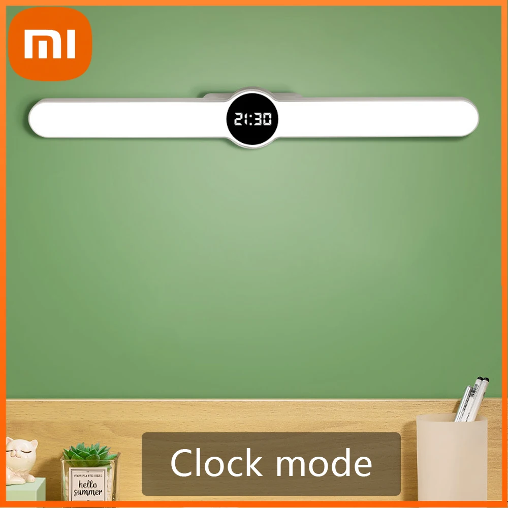 Настольная лампа Xiaomi с часами, светильник для учебы и чтения, магнитный портативный прикроватный USB светильник с плавным затемнением для оф...
Настольная лампа Xiaomi с часами, светильник для учебы и чтения, магнитный портативный прикроватный USB светильник с плавным затемнением для оф...