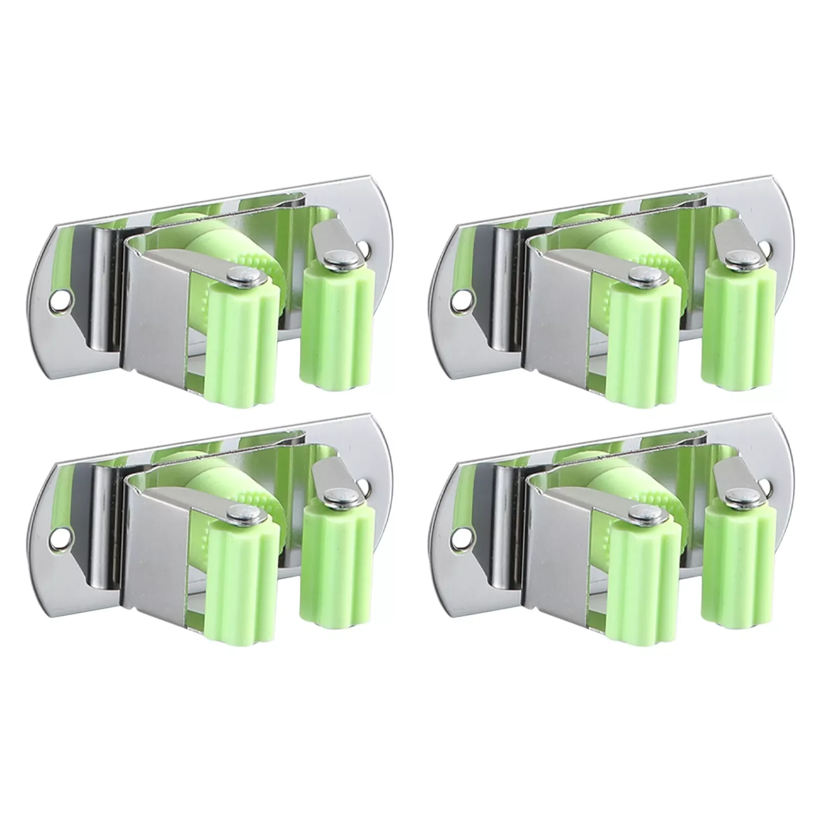 2023 4pcs Heavy Duty Anti Slip Stainless Steel With Screws Broom Organizer Home Bathroom Storage Rack Mop Holder Garden Wall Mo 
2023 4pcs Heavy Duty Anti Slip Stainless Steel With Screws Broom Organizer Home Bathroom Storage Rack Mop Holder Garden Wall Mo
