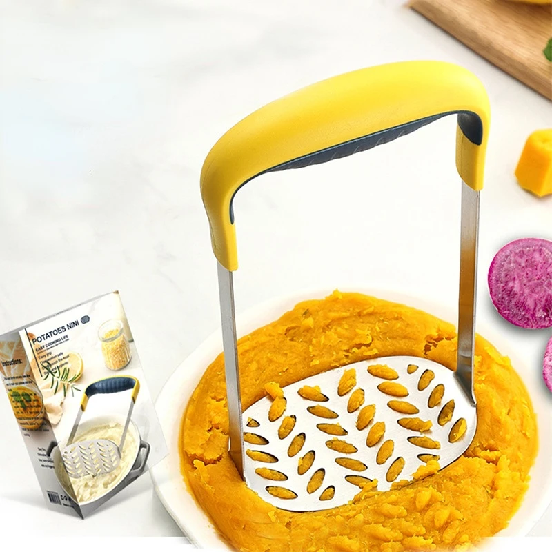Stainless Steel Pressed Potato Masher Ricer Puree Juice Maker Potato Pusher Smooth Mashed Potatoes Crusher Fruit Tools Kitchen
Stainless Steel Pressed Potato Masher Ricer Puree Juice Maker Potato Pusher Smooth Mashed Potatoes Crusher Fruit Tools Kitchen