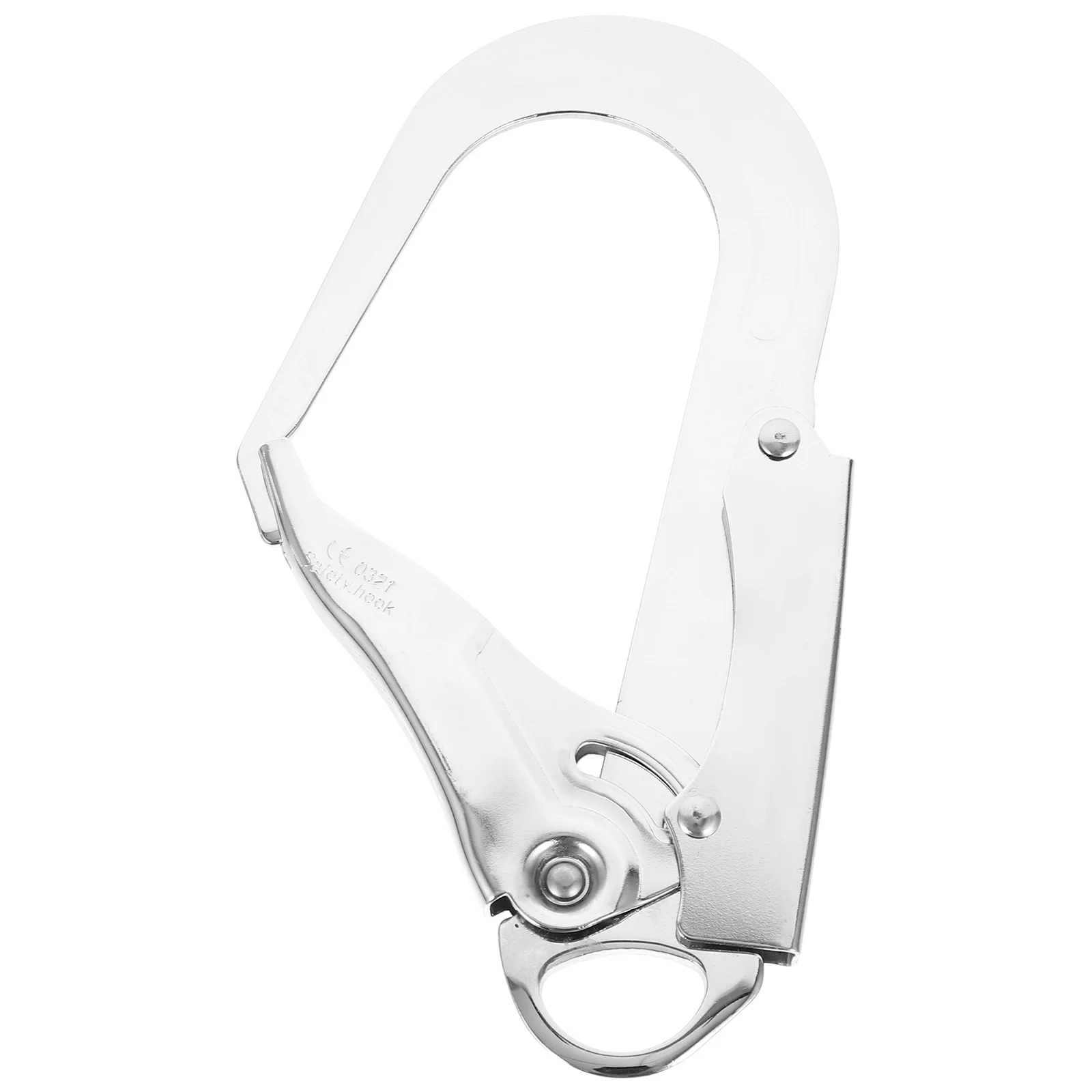 Hook Lanyard Rebar Positioning Absorbing Carabiner Snap Safety Buckle Large Fall Protection Metal Portable Climbing
Hook Lanyard Rebar Positioning Absorbing Carabiner Snap Safety Buckle Large Fall Protection Metal Portable Climbing
