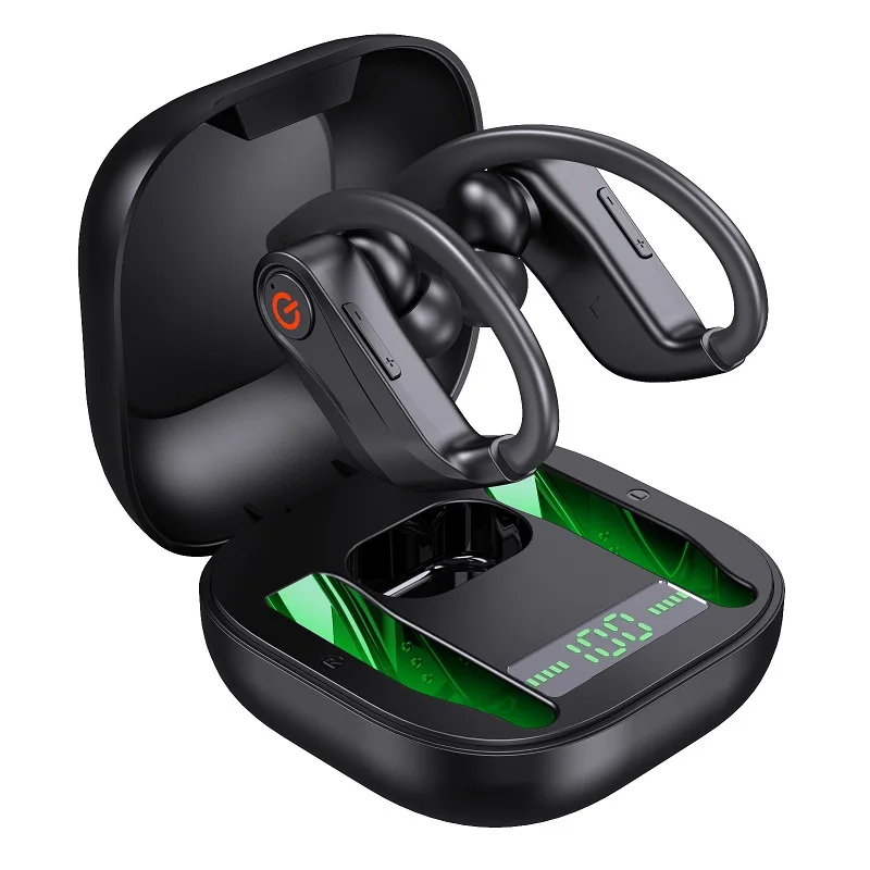 Беспроводные наушники Tws, Спортивная Hi-Fi гарнитура с шумоподавлением, с двойным микрофоном, влагозащита Ipx7 
Беспроводные наушники Tws, Спортивная Hi-Fi гарнитура с шумоподавлением, с двойным микрофоном, влагозащита Ipx7