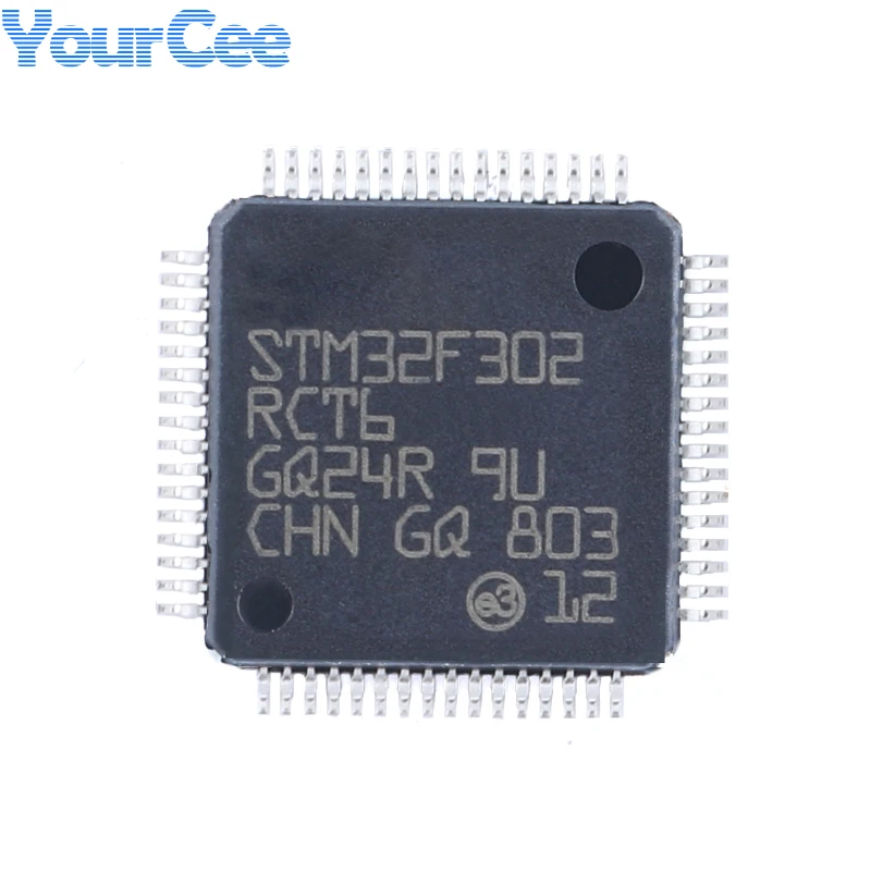 STM32F302RCT6 LQFP-64 Cortex-M4 32-bit Microcontroller MCU 72MHz RAM 40KB Flash 256KB Micro Controller 32F302RCT6 LQFP64
STM32F302RCT6 LQFP-64 Cortex-M4 32-bit Microcontroller MCU 72MHz RAM 40KB Flash 256KB Micro Controller 32F302RCT6 LQFP64