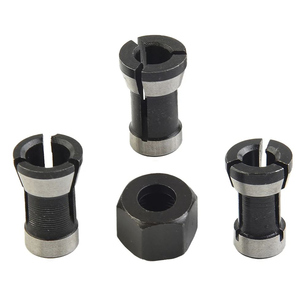 4pcs M15 Screw Nut Electric Router Bit Milling Cutter 6/6.35/8mm Trimming Engraving Machine Collet Chuck Power Tool Accessories
4pcs M15 Screw Nut Electric Router Bit Milling Cutter 6/6.35/8mm Trimming Engraving Machine Collet Chuck Power Tool Accessories