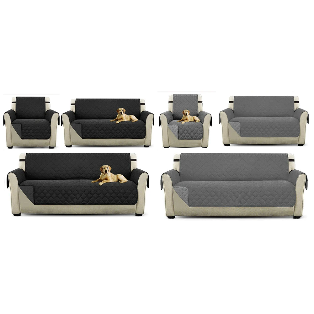 Anti-Slip Quilted Sofa Cover Waterproof Couch Cover 1/2/3 Seater Pet Dog Kids Sofa Mat For Living Room Furnitures Protector Gray
Anti-Slip Quilted Sofa Cover Waterproof Couch Cover 1/2/3 Seater Pet Dog Kids Sofa Mat For Living Room Furnitures Protector Gray