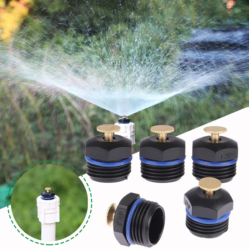 5Pcs 1/2'' Adjustable Watering Sprinkler Thread Spray Nozzle Garden Lawn Drip Irrigation System Kit Home Garden Tools
5Pcs 1/2'' Adjustable Watering Sprinkler Thread Spray Nozzle Garden Lawn Drip Irrigation System Kit Home Garden Tools